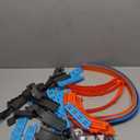 LILYBUDS Toy Car Race Track Set for Boys Kids Age 3-5 4-7, Race Tracks with 4 Crash Zones and 1:64 Scale High-Speed Slot Cars, Christmas Halloween Birthday Gifts Toys for Toddlers Boys 4-8 8-12 Years