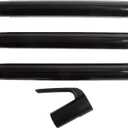 Cen-Tec Systems 61325 3-Piece Extension Wet/Dry Shop Vacuum Wand Set with Handle, Black