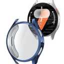 WEHAMU Screen Protector for Samsung Watch Series 7 44mm. The Soft and Flexible TPU Thin Protective case is Specially Designed for Samsung Galaxy Watch 44mm (Midnight Blue)