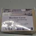 Recliner Sofa Covers, Stretch Reclining Couch Covers, Recliner Sofa Slipcovers Stripe Jacquard Recliner Couch Cover Furniture Protector Covers for Pet Kid