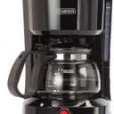 Dominion 4-Cup Coffeemaker Compact Coffee Pot Brewer Machine, Quiet with On/Off LED Indicator Light, Auto Pause Feature, Easy Anti-drip Coffeemaker & Removable Filter Basket for Office/Home