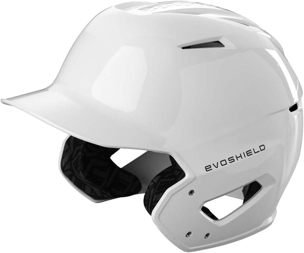 EvoShield XVT 2.0 Batting Helmets (Medium-Large, Team White)