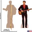 Cardboard People Elvis Presley with Guitar Cardboard Cutout, One Size