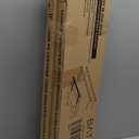 BATODA 24" Heavy Duty Floating Shelf Bracket (2 pcs)  Solid Steel Blind Shelf Supports - Hidden Brackets for Floating Wood Shelves - Blind Shelf Support - Shelving Mounting Hardware Included(Pack 2) (24 Inch Length)