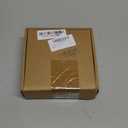 WILLBOND 36 Pcs 3 Size Christmas Poinsettia Christmas Tree Flowers Glitter Faux Flowers Decoration Artificial Poinsettia Ornaments for New Year Home Outdoor Decoration(3/4/ 6 Inch,Champagne)