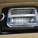 BLACK+DECKER 2-Slice Toaster, Extra Wide Slots for Bagels & Thick Bread, 6 Browning Settings, Removable Crumb Tray, Cancel Button, 850W, Black