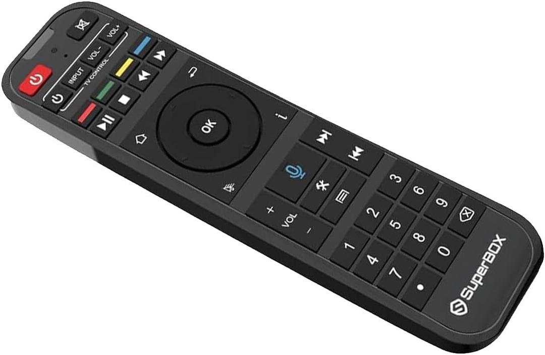 Super Smart Box Voice Remote Control RC-200 Works for S6 Ultra S6 Max S6 Pro S5 Max S5 Pro