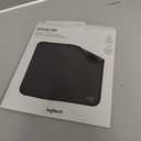 Logitech Mouse Pad - Studio Series, Computer Mouse Mat with Anti-Slip Rubber Base, Easy Gliding, Spill-Resistant Surface, Durable Materials, Portable, in a Fresh Modern Design, Graphite