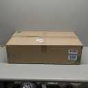 14" x 22" Vertical Surface Mount PVC Gable Vent: Non-Functional with Brickmould Frame 