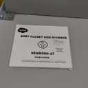 Baby Closet Dividers, Double Sided Nursery Clothes Size Separators for Newborn to 2T, Round, Pink, 8 Pcs