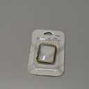 My Pretty Strap Glossy XOXO Apple Watch Bumper Case - Touch-Friendly Open Face Design- No Screen Fogging- Compatible with Series 1-11, SE & Ultra 38/40/41/42/44/45/46/49mm (Gold)