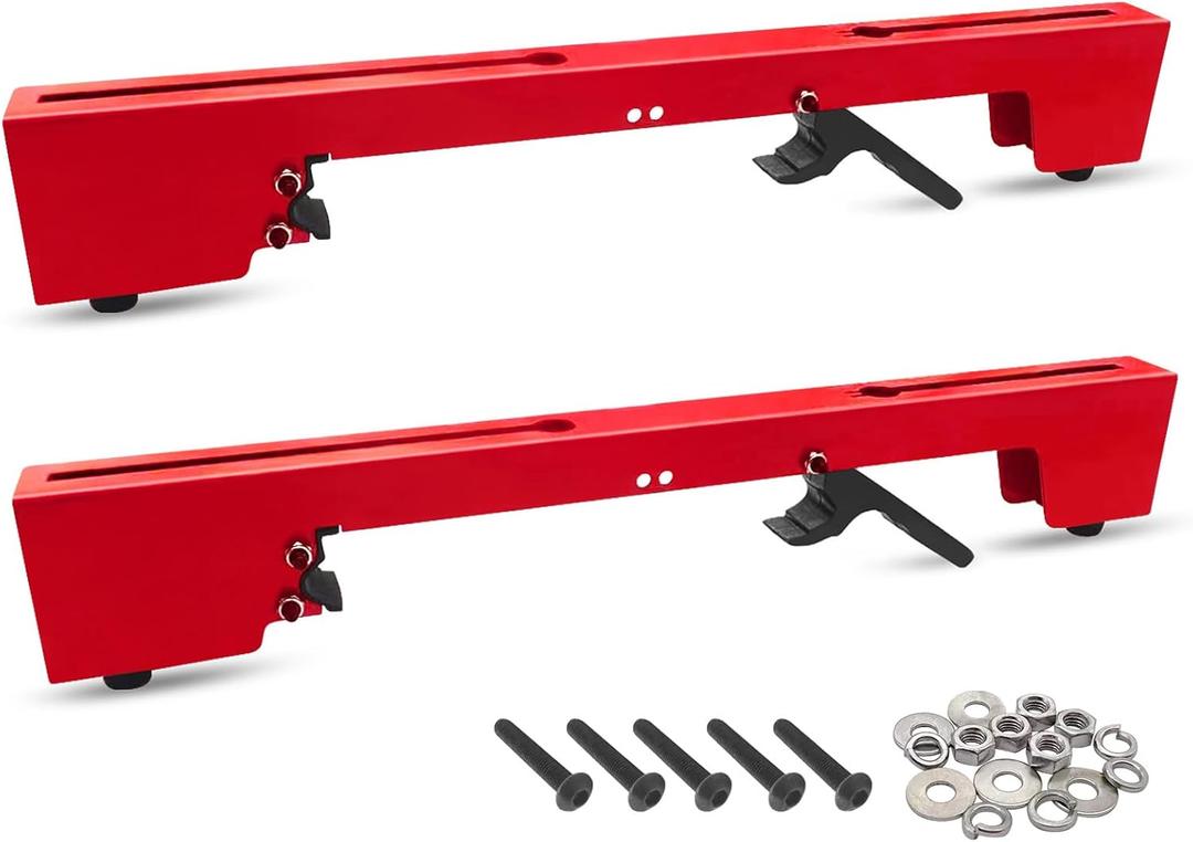 replacment parts mounting lightweight portable miter saw stand quick attach tool Compatible With DMS01A DMS03A PM-7002 mounting brackets red
