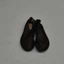 Mesh Sock Ballet Flats for Women Nylon Tulle Slip on Mary Jane Flats Sheer Comfortable Casual Dress Ballerina Shoes (8.5, Black)