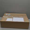 2 Pack Pull Out Cabinet Organizers 21"Deep with Raising Pad for Framed Cabinets,Expandable Slide Out Drawers Upgrade 3 Slide Rails,Roll Out Shelves Adhesive,Adjustable Width 12"-20.45" White