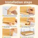 pamctry 50 Pcs Book Binding Kits for Beginners - Complete DIY Kit with Tools & Instructions, 11.6 x 7.8 Inches