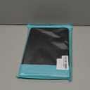 Case for iPad Air 11 inch M3/M2(2025/2024), iPad Air 5th/4th Generation (2022/2020) 10.9 inch with 2-in-1 Sliding Detachable Clear Cover, Protective Soft TPU Frame, Auto Wake/Sleep(Black)