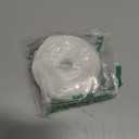 2026 New Upgrade Wide Silicone Weather Stripping Door Seal with Strong Adhesive 1" x 25 ft, Draft Stopper Tape for Door Frame, Side and Bottom Gaps Strip for Glass Shower, White