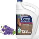 Bona Hardwood Floor Cleaner Refill - 128 fl oz - Lavender Thyme Scent - Residue-Free Floor Cleaning Solution Spray Mop and Spray Bottle Refill - For Wood Floors