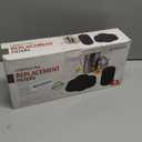 12 Pieces Activated Carbon Compost Bin Filters - 6.7 Inch Extra Thick Indoor Compost Bucket Filter Activated Charcoal Countertop Replacement Bin Filters, Round