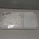 6 Pack Dessert Table Display Set, Clear Acrylic Dessert Display Stands with 3 Pack Dessert Tray Platters Buffet Risers for Pastry Food Fruit Candy Treat for Wedding Birthday Party