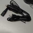 Electric-Lunch-Box-Heated-Food-Warmer 100W Heating Lunchbox for Adults 1.8L Portable Food Heater for Work/Car, 12V/24V/110-230V Lonchera Elctrica Porttil with Fork Spoon (Black)