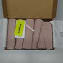 BATTEWA Incontinence Underwear for Women Washable, Leak Proof Underwear High Waist Cotton,Bladder Leakage 50ML (5Blush, 5X-Large, 5 Pack)