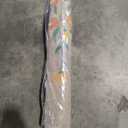 LUMI Spring Floral Door Mat, Low Profile Thin Mesh Doormats, Dirt Trapper Stain Resistant Welcome Mats, Waterproof Outside Mat for Home Decor, 24" x 35" 