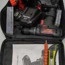 PULITUO 20V Cordless Drill/Driver, 2 Batteries Electric Screwdriver, 30Nm Power Drill Driver, 21+1 Torque, 2 Speed, 3/8"Keyless Chuck, power Drill with LED Light, Drill Driver Kit for Home (Red)