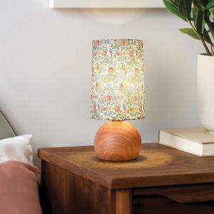 Flowers Cute Small Table Lamp, Boho Floral Table Lamps for Bedroom, Bedside Small Table Lamp for Small Space, Farmhouse Mini Table Lamp with Flowers Shape for Bedroom, Living Room, Nursery (On/Off Switch)