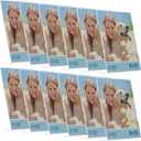 Set of 12 Snap - 8x10 Clear Acrylic Self Standing Photo Frames - Perfect for Showcasing Memories in Style - Versatile and Durable Design for Home or Office Dcor - Rectangular TableTop - Single Picture Frame