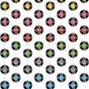 Cindeer 8 Pieces Rock and Roll Party Decorations Retro Record Paper Garlands Vintage Themed Streamer Banners Hanging Decorations for 50s 60s 70s Music Birthday Party Supplies (Retro Record)