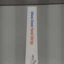 AmazerBath 5 PCS Shower Door Side Seal Strip -15.75 Inches x 5, 5 Sections Segmented Shower Installation Kit, Frameless Glass Door Seal Strip - Suitable for 1/4 Inch Glass