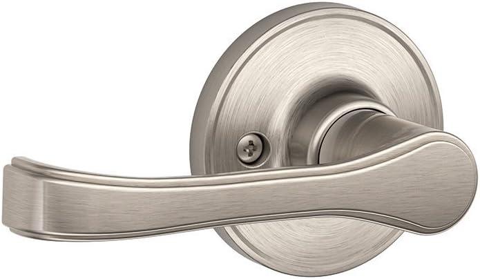 SCHLAGE Dexter by Schlage J170TOR619 Torino Decorative Inactive Trim Lever, Satin Nickel