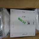 Solar Post Cap Lights 4x4 Post Solar Lights Outdoor 20 Lumens, 6 Pack