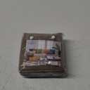 GAWAMAY Decorative Throw Pillow Covers 16x16 Inch Set of 2, Super Soft Chenille Square Pillows Farmhouse Fall Pillowcase for Living Room Bedroom Sofa Couch Cushion Cover Taupe Grey 40x40cm