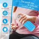 ARKTEK Glass Soap Dispenser - Clear Dish Soap Dispenser for Kitchen, Refillable Liquid Hand SoapDispenser with Rust Proof Stainless Steel Pump for Bathroom, Countertop (17 Ounce/ 500 ML)