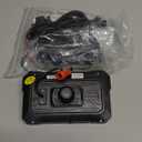 CarPlay Screen for Motorcycle,Portable Wireless Carplay/Android Auto for Motorcycle,5 inch IPS Waterproof Portable Radio GPS Display for Motorbike with Bluetooth, TF Port