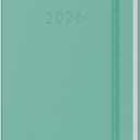 Collins - Legacy - 2026 12 Month Calendar Year Planner, Day-To-Page with 1/2 Hourly Appointments Diary, A5 Hard Cover - Mint (CL51.61-26)