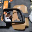 Side Door Mirror Glass Frame Holder, Compatible With Ford Explorer 2011-2019 US Version Door Wing Mirror Frame Car Accessories ﻿(Right)