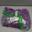 Women Maternity Dress for Photography Mermaid Off Shoulder Slim Fitted Chiffon Gown Flowy Baby Shower Maxi Photo Props Dress (One Size, Purple)