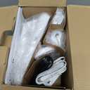 VTech SN5147 Amplified Corded/Cordless Senior Phone with Answering Machine, Big Buttons, 90dB ExtraLoud Visual Ringer, 50dB Audio Assist, Call Blocker, White