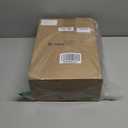 Ziliny 10 Pcs Vintage Christmas Glass Candle Jars Empty Containers Bulk 7 oz Glass Jars with Cork Lids Tins for Christmas Holiday Candle Making Storing Biscuits Tea Party Favors