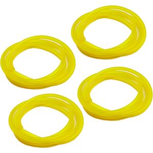 HOODELL 4 Sizes Premium Petrol Fuel Line, 4 Feet Long Hose for Poulan, Craftman, Chainsaw, String Trimmer and Blower