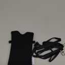 Tainada Men Women Neoprene Phone Sleeve Pouch Case Bag with Crossbody Strap/Neck Lanyard for iPhone 17/16/15 Pro Max, Air, 16/15 Plus, 16e; Samsung S25, A56, Google Pixel 10 (Black)