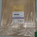 OWENIE Sheer Curtains 84 inches Long 2 Panels Set for Living Room/Bedroom, Rod Pocket Voile Sheer Panel Drapes, White, 2pcs, Each 42" W x 84" L