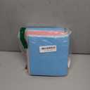 HOMEXCEL Swedish Dishcloths for Kitchen, 20 Pack Reusable Sponge Dish Cloth for Kitchen and Cleaning Counters, Super Absorbent Paper Towels (Blue/White/Pink) (Assorted Colors)