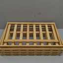 5 Tier Bamboo Shoe Rack,Portable Folding Shoe Storage Rack,Without Installation Small Shoe Rack Perfect for Corridors, Bedrooms and Small Spaces (5 Tier)