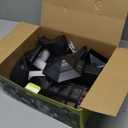 Dynaming Solar Flame Post Lights Outdoor, Solar Powered Lamps Fence Post Cap Lights, Flickering Flame LED Lantern Decorative Waterproof for Garden Deck Patio, Fit 4x4, 5x5 or 6x6 Wooden Posts, 4 Pack (Black)