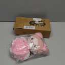 OUOZZZ 12.6" Soft Baby Doll - Toys for 1 Year Old Girl Gifts, Birthday Gifts for 1 Year Old Girl Plush Toys Gift for Toddler Kids Pink Dress