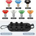 Pressure Washer Turbo Nozzle 4000 PSI, 9-Pack High Pressure Washer Nozzle Tip Kit, Rotating Turbo Nozzle 4.0 Orifice, 5 Tips with Holder